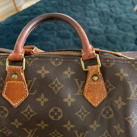Authentic 💯 Louis Vuitton Boston Bag Speedy 35 - Picture 10 of 10